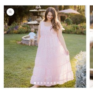 Magnolia Tiered Nursing & Maternity Maxi Dress | Secret Garden